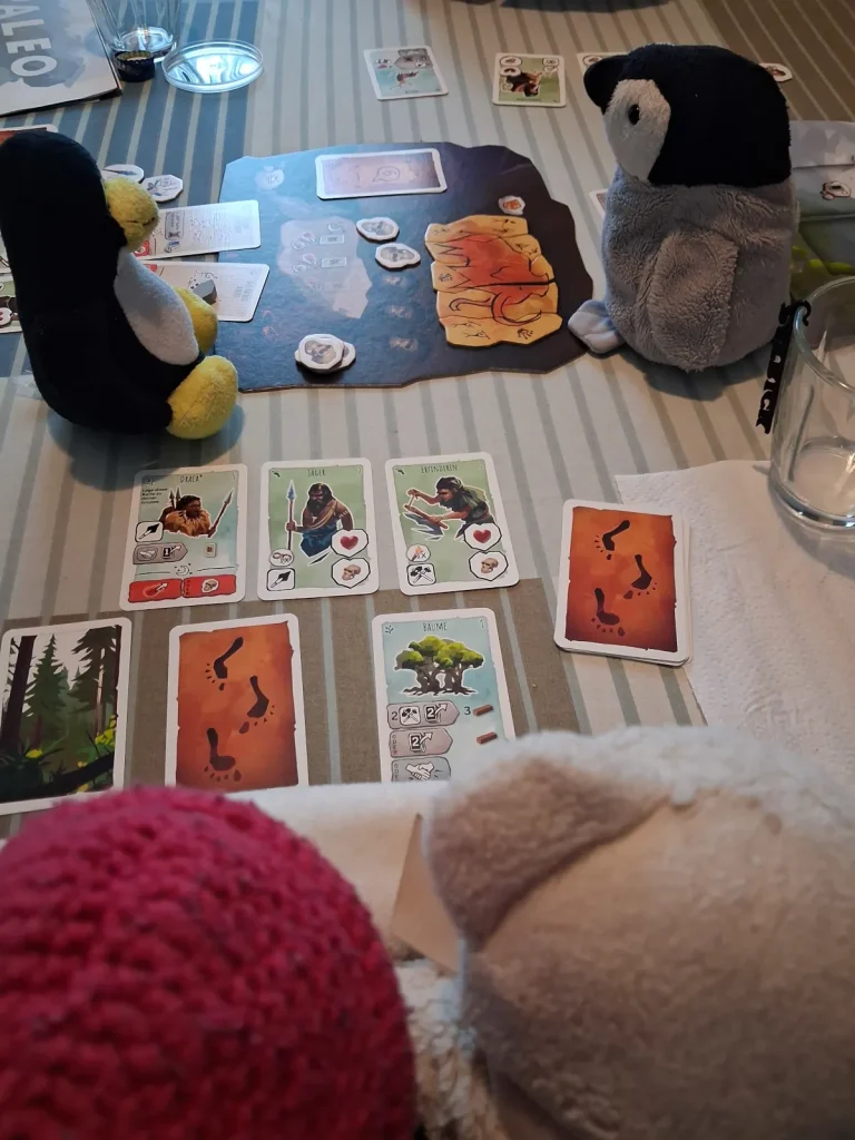 Neville und Mütux spielen Paleo und haben gewonnen